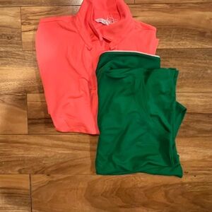 Ladies golf shirt set - two sizes.